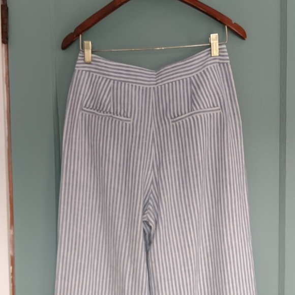 Tahari linen wide leg pants size 8 - Picture 4 of 7